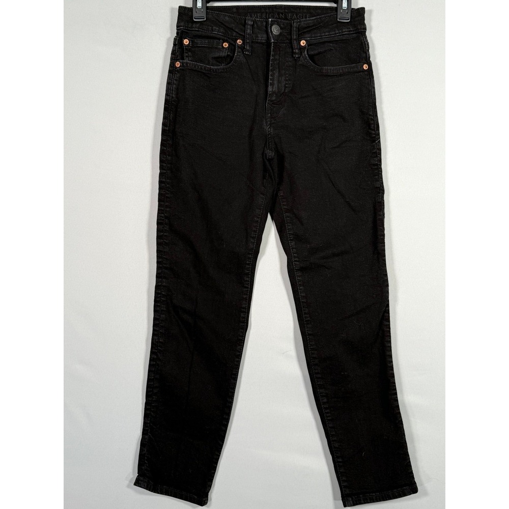 American Eagle Athletic Airflex+ Jeans Womens‎ 28x30 Black Wash Denim Pants